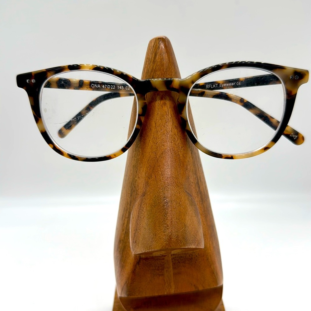 RFLKT Ona Style Round Full Rim Eyeglass Acedtate Excellent Condition